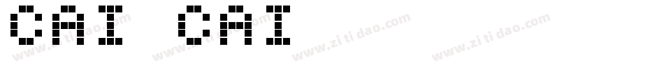 822-CAI978 822-CAI9字体转换